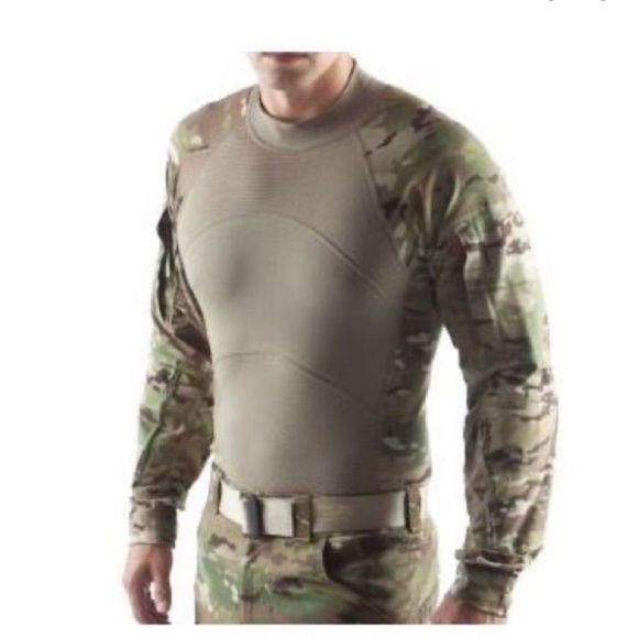 Massif Mountain Gear Company Army Combat Shirt Size Large Flame Resistant Unisex - Picture 12 of 12